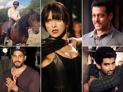 Pics: Salman Khan, Deepika Padukone, Alia Bhatt Learning New Skills For Films