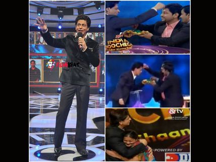 Shahrukh Khan Plays Holi On India Poochega Sabse Shaana Kaun