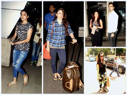 Bollywood Celebrity Spotting: Anushka Sharma, Karisma & More