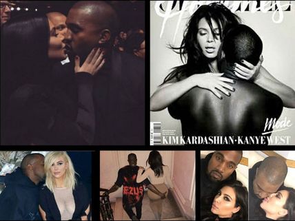 Love & Lust: Kim Kardashian & Kanye West's PDA Moments