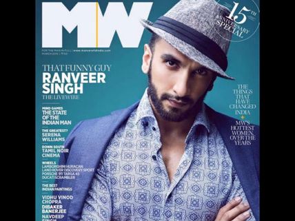 Stylish Ranveer Singh's Photo Shoot For Man's World Magazine