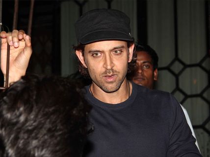 Snapped: Hrithik Roshan's Late Night Outing In Mumbai