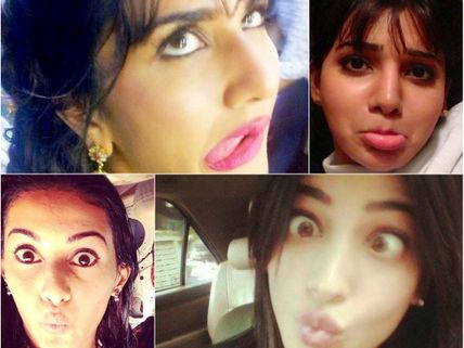 Crazy And Funny Selfies Of Famous Kollywood Celebrities!
