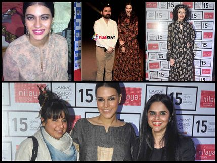 Lakme Fashion Week 2015: Deepika, Sridevi, Kajol & Celebs Spotted