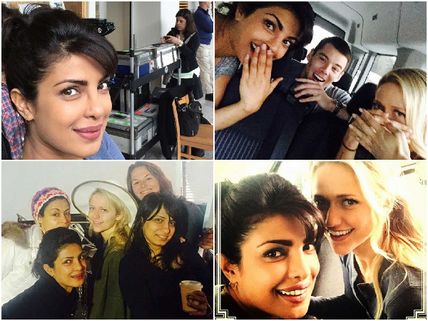 Pics: Priyanka Chopra Shooting For Quantico