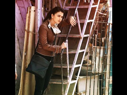 Spotted: Aishwarya Rai Bachchan At Jazbaa Shooting Spot