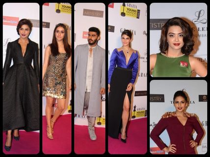 Priyanka, Shraddha, Arjun & Bollywood Celebs At Grazia Young Fashion Awards 2015