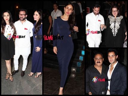 Pics: Kareena, Karishma, Kapoor Khandhan Celebrates Babita's Bday