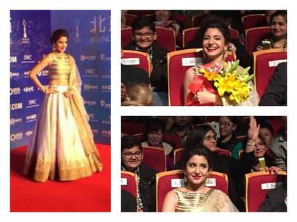Pics: Anushka Sharma Looks Stunning At NH10 Screening In Beijing 