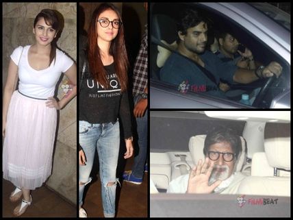 Pics: Amitabh Bachchan & Celebs At OK Kanmani Screening