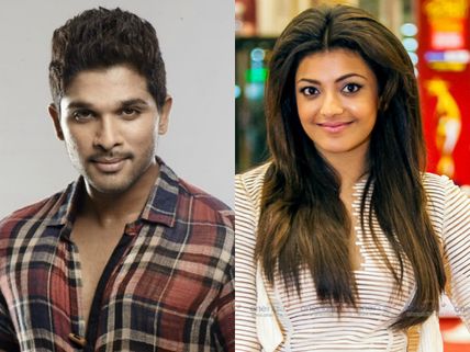 Allu Arjun And Kajal Aggarwal Caught Doing It Wrong
