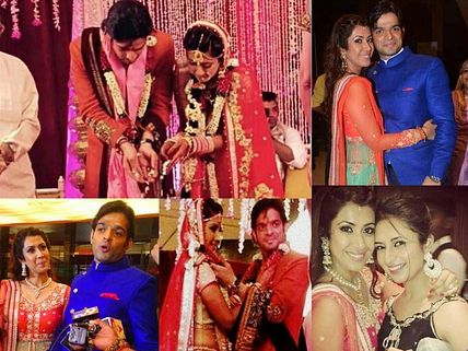 PHOTOS: Yeh Hai Mohabbatein's Karan Patel Weds Ankita Bhargava!
