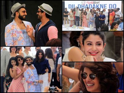 Dil Dhadakne Do Music Brunch Pics: Ranveer-Farhan's Dance Off