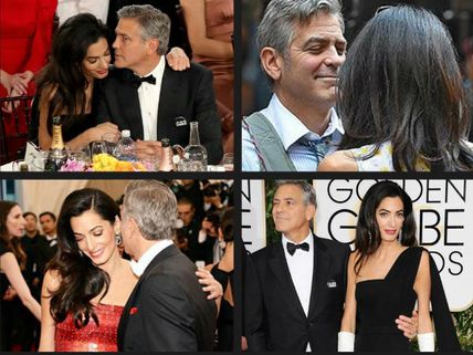 George Clooney Turns 54: His Romantic Pics With Amal Alamuddin