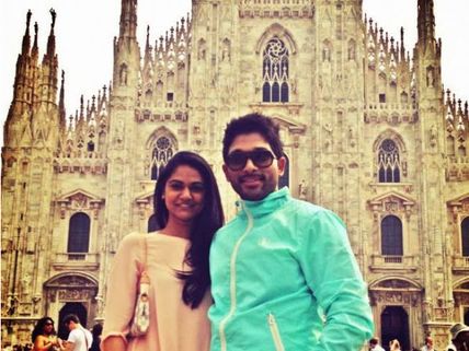 Allu Arjun Heads For A Holiday With Family