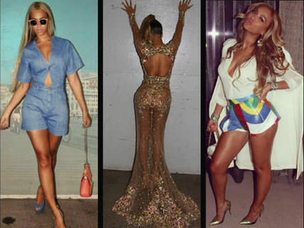 Beyonce Is Flooding Instagram With Flawless & Curvy Pics!