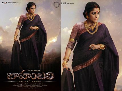 Ramya Krishna's Regal Look As Sivagami From Baahubali 