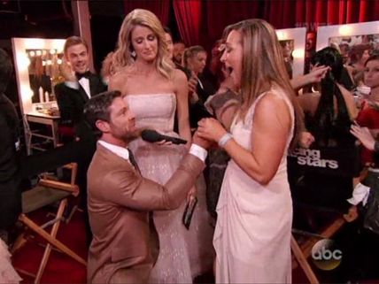 Noah Galloway Goes On Knees, Proposes Jamie Boyd On DWTS' Semifinal