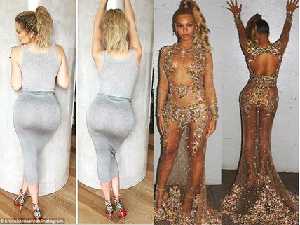 Khloe Kardashian Re-Does Beyonce's Met Gala's Booty Pose On Instagram