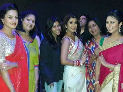 Divyanka Tripathi, Karan Patel's Wife Ankita On Nach Baliye 7 Sets [PHOTOS]