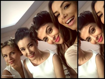 Cannes 2015: Aishwarya Rai- Eva Longoria Shoot For L'Oreal Paris (Pics)