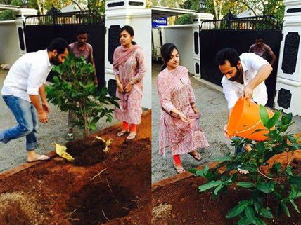 Fahadh Faasil & Nazriya Nazim Celebrate International Family Day