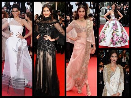 Cannes 2015: Sonam Kapoor's 5 Years At Cannes (Pics)