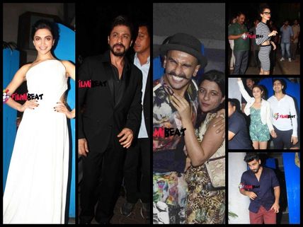Deepika Padukone Hosts Piku Success Bash: Shahrukh, Ranveer & Celebs Attend