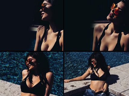 Kylie Jenner Celebrates Memorial Day Weekend In Black Bikini 