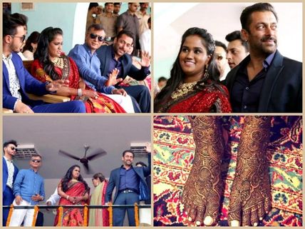 Inside Pics: Salman Khan Gets Emotional Arpita-Aayush Reception In Mandi