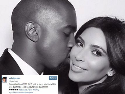 Kris Jenner Can't Wait To Meet Pregnant Kim Kardashian's Second Baby!