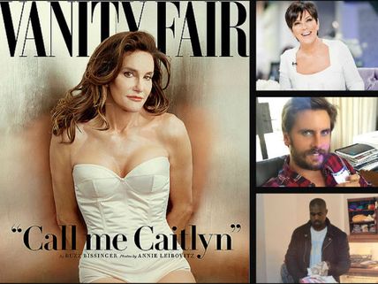 Stars Who Did Not React On Caitlyn Jenner's Look: Kris, Kanye, Scott & More