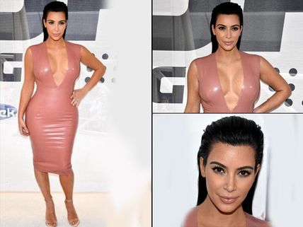 Kim Kardashian West Flaunts Her Baby Bump, See 1st Pic