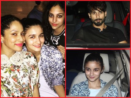 PARTY PICS: Alia Bhatt Parties With Shahid Kapoor