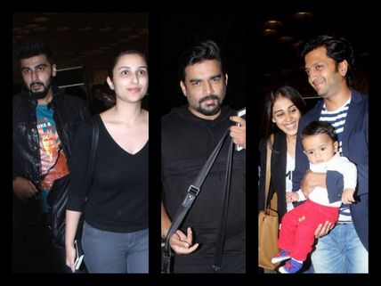 IIFA Pics: Arjun, Jacqueline, Parineeti & Celebs Leave For Malaysia