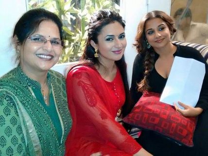 When Divyanka Tripathi Met Vidya Balan On Yeh Hai Mohabbatein Sets