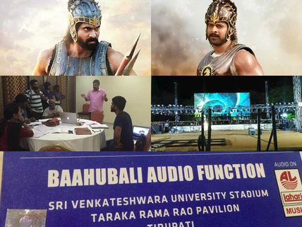BAAHUBALI AUDIO: Venue, Arrangements and More..