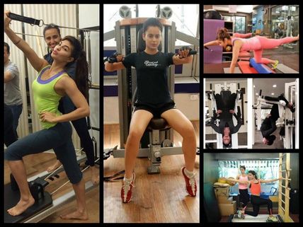 Unseen Pics Of 25 Bollywood Actresses Working Out In Gym