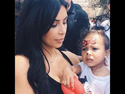 North West Turns Minnie Mouse On Her 2nd Birthday Bash At Disneyland