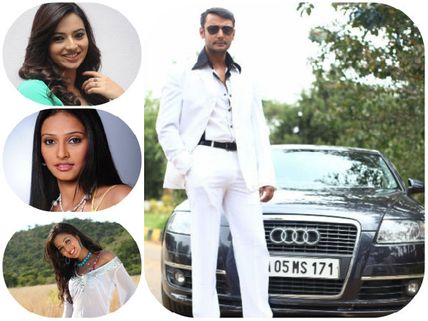 Darshan Lucky To Romance Three Heroines In Viraat!