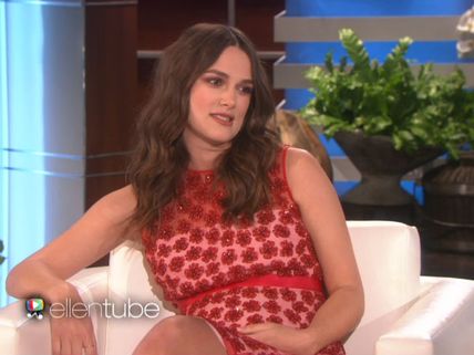 Pregnant Keira Knightley Misses Drinking, Tells On Ellen Show