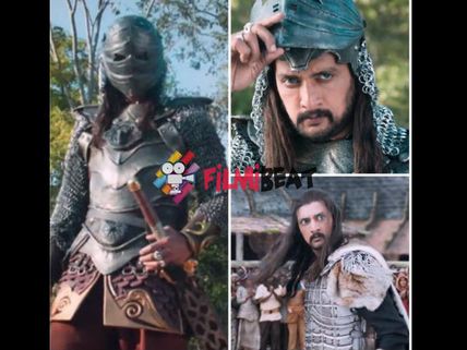 Kiccha Sudeep Beats Vijay In Puli 'Teaser'!