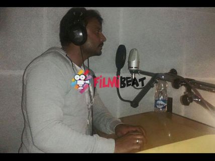 Dubbing Work Starts For Darshan's Most Expected Movie 'Airavata'!