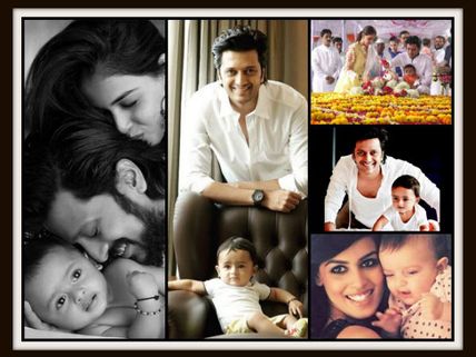 Unseen Adorable Pics Of Riteish-Genelia's Son Riaan