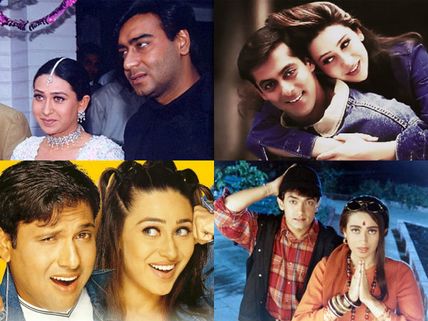 Karisma Kapoor's 7 Best Heroes In Bollywood  