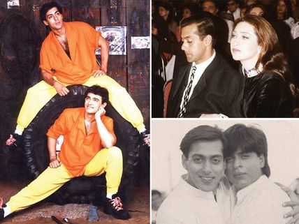 Rare And Unseen Pictures Of Salman Khan With Bollywood Friends