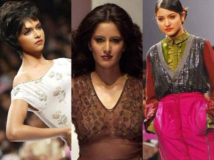 Unseen Old Modelling Pictures of Katrina Kaif, Deepika Padukone And Anushka Sharma