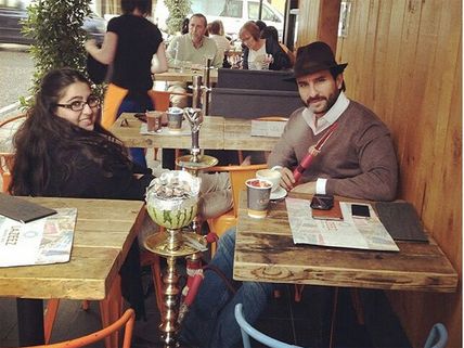 Must See Pictures: Saif Ali Khan Spotted With Daughter Sara Ali Khan In London