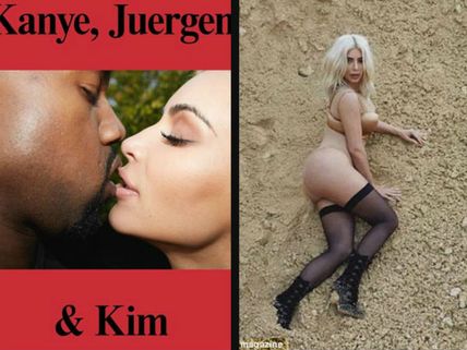 Kim & Kanye West's New Photo Shoot For System Magazine Is New Talk of the Town