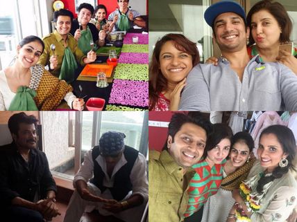 Inside Pics : Celebs Having Gala Time At Farah's Eid Party!